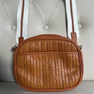 Shiraleah Woven Crossbody Like New